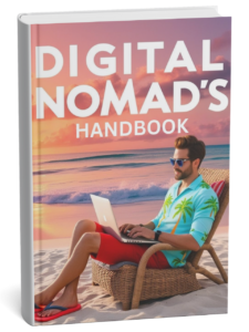 mock up digital nomad book